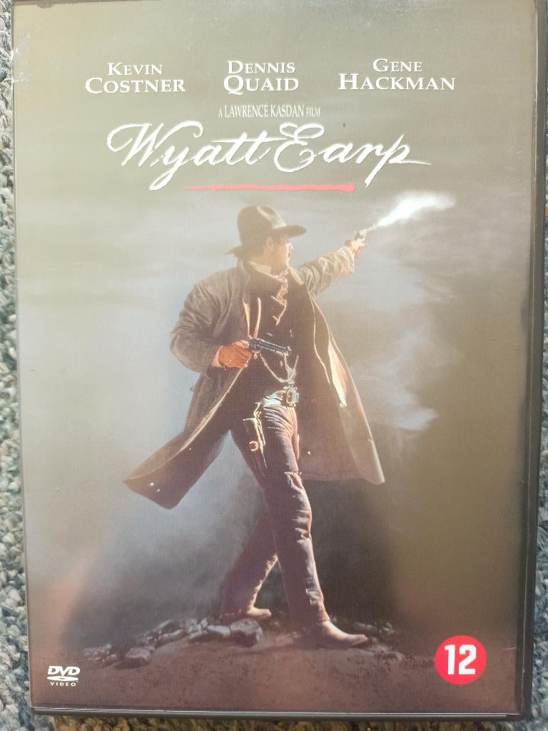 Wyatt Earp - Kevin Costner - western cowboy schietfilm, Ophalen of Verzenden, Zo goed als nieuw, Actiethriller