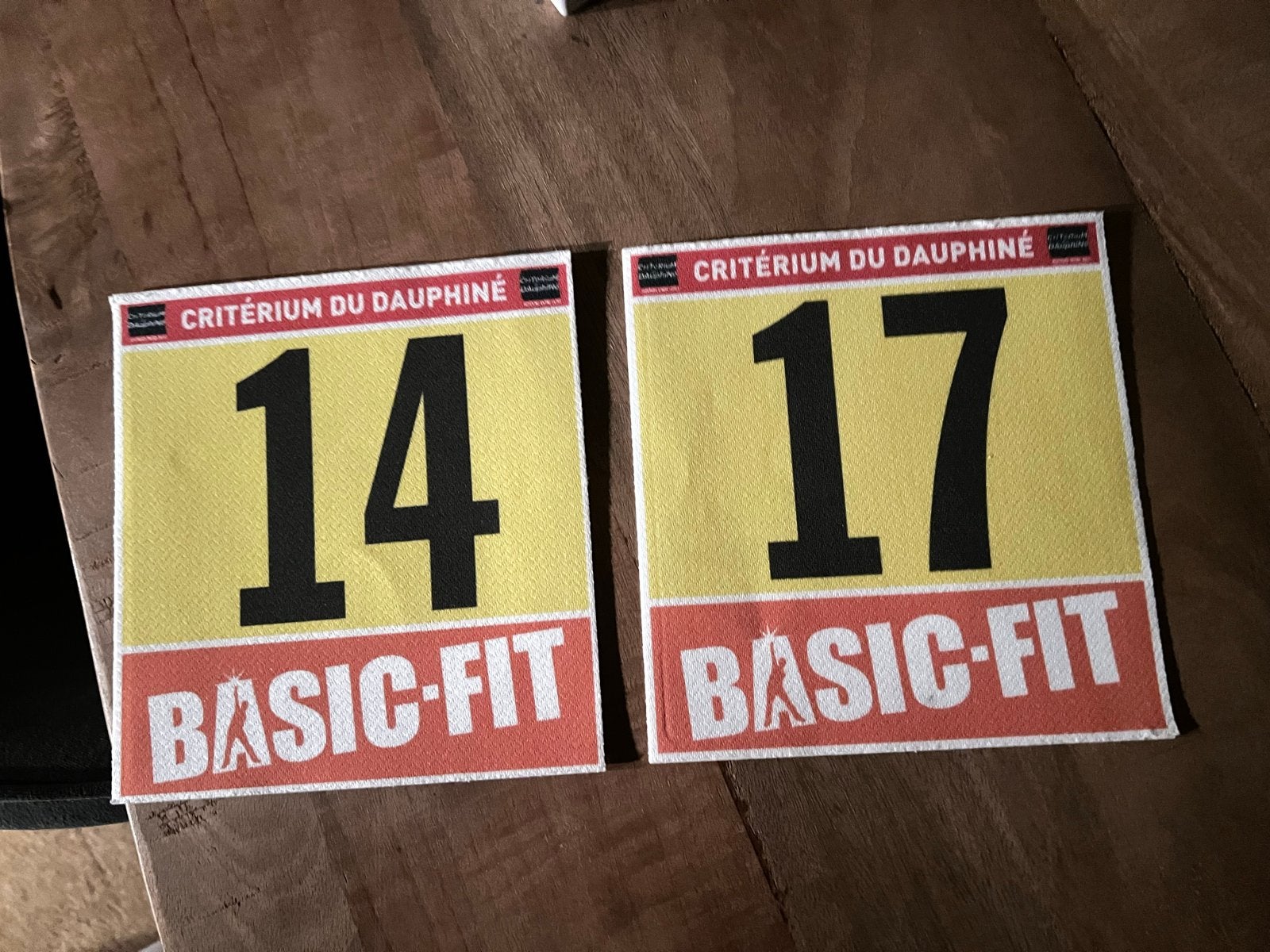 Critérium du Dauphiné Startnummers: Jorgenson & Valter, Ophalen of Verzenden, Nieuw, Overige typen