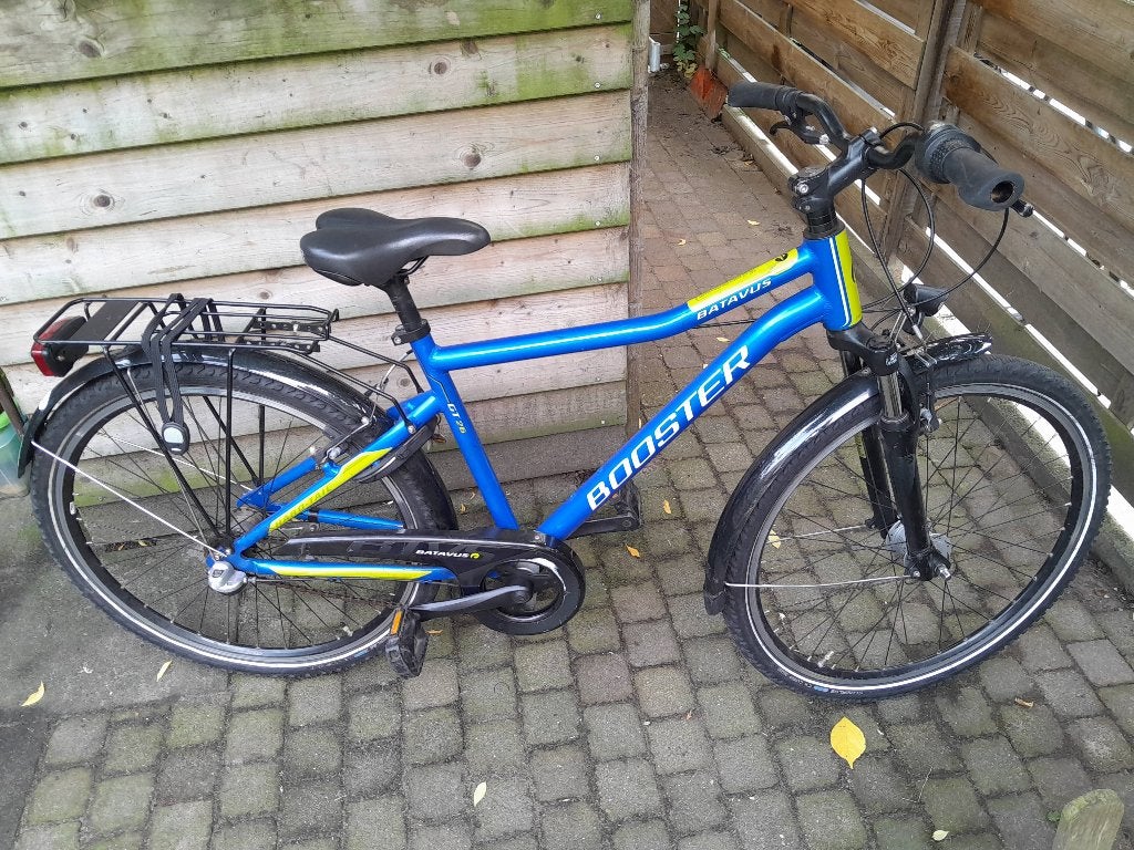 Sportieve jongensfiets 26 inch, Terugtraprem, Gebruikt, Batavus, Handrem