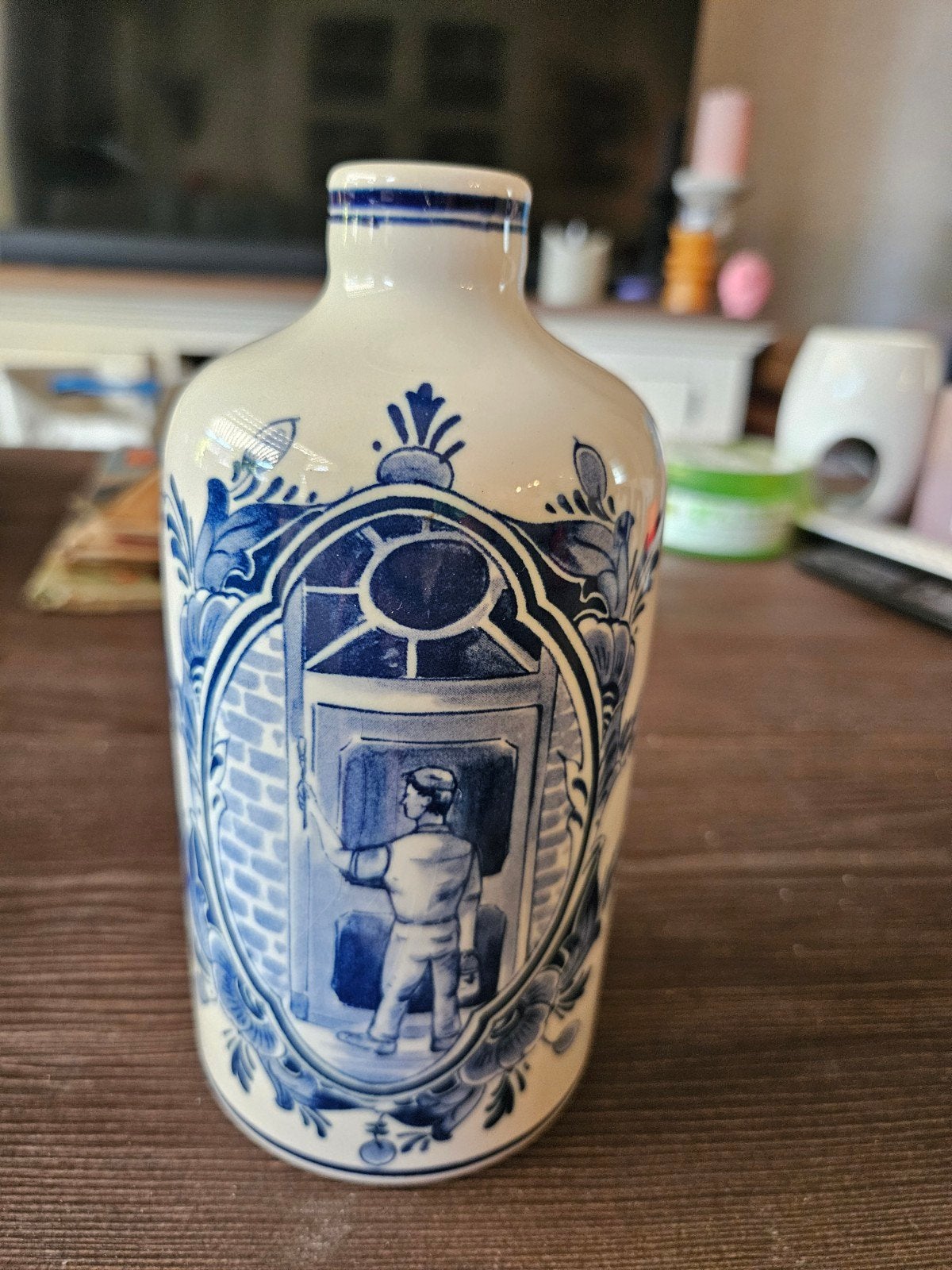 Sikkens Regina Delfts Blauw Handwerk KROEL vaas, Antiek en Kunst, Antiek | Keramiek en Aardewerk, Ophalen of Verzenden