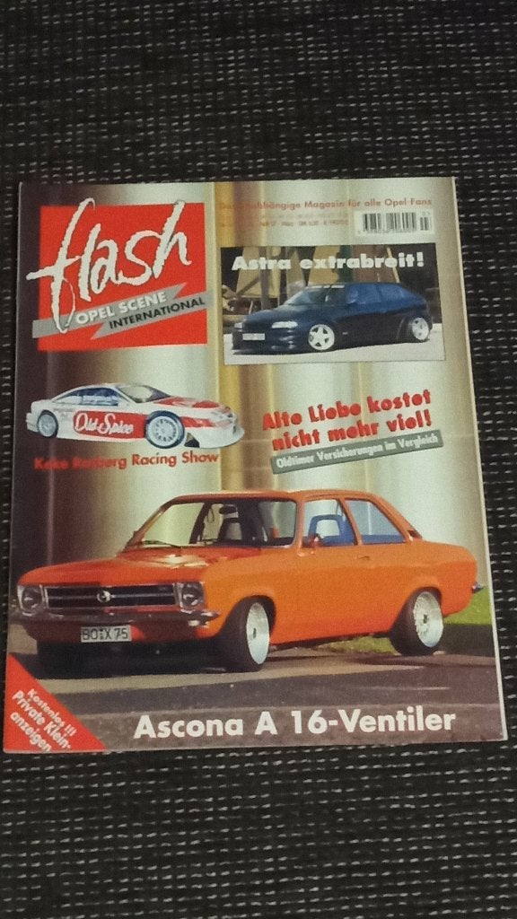 Flash Opel Scene, Boeken, Ophalen of Verzenden, Gelezen, Opel, Diverse