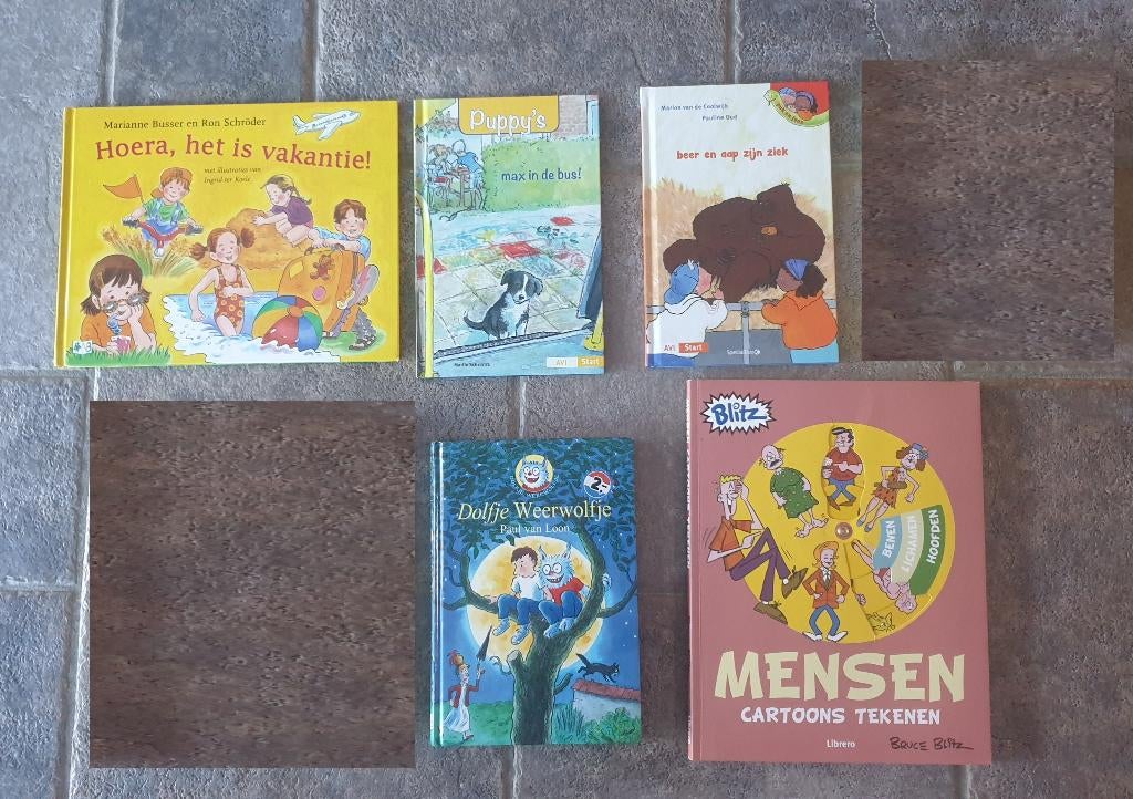 Diverse boeken Marianne Busser Paul van Loon Teken Cartoons, Ophalen of Verzenden, Gelezen, Fictie algemeen