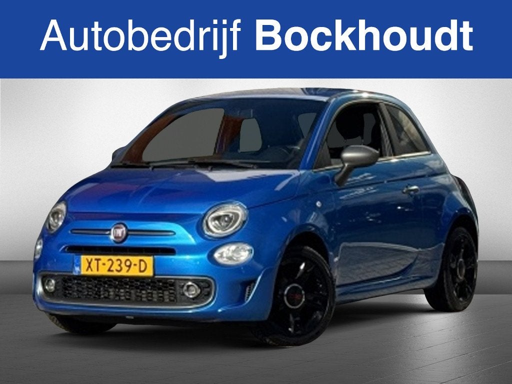Fiat 500 1.2 Sport | Cruise | Airco (bj 2018), Auto's, Gebruikt, 4 cilinders, 840 kg, Bedrijf