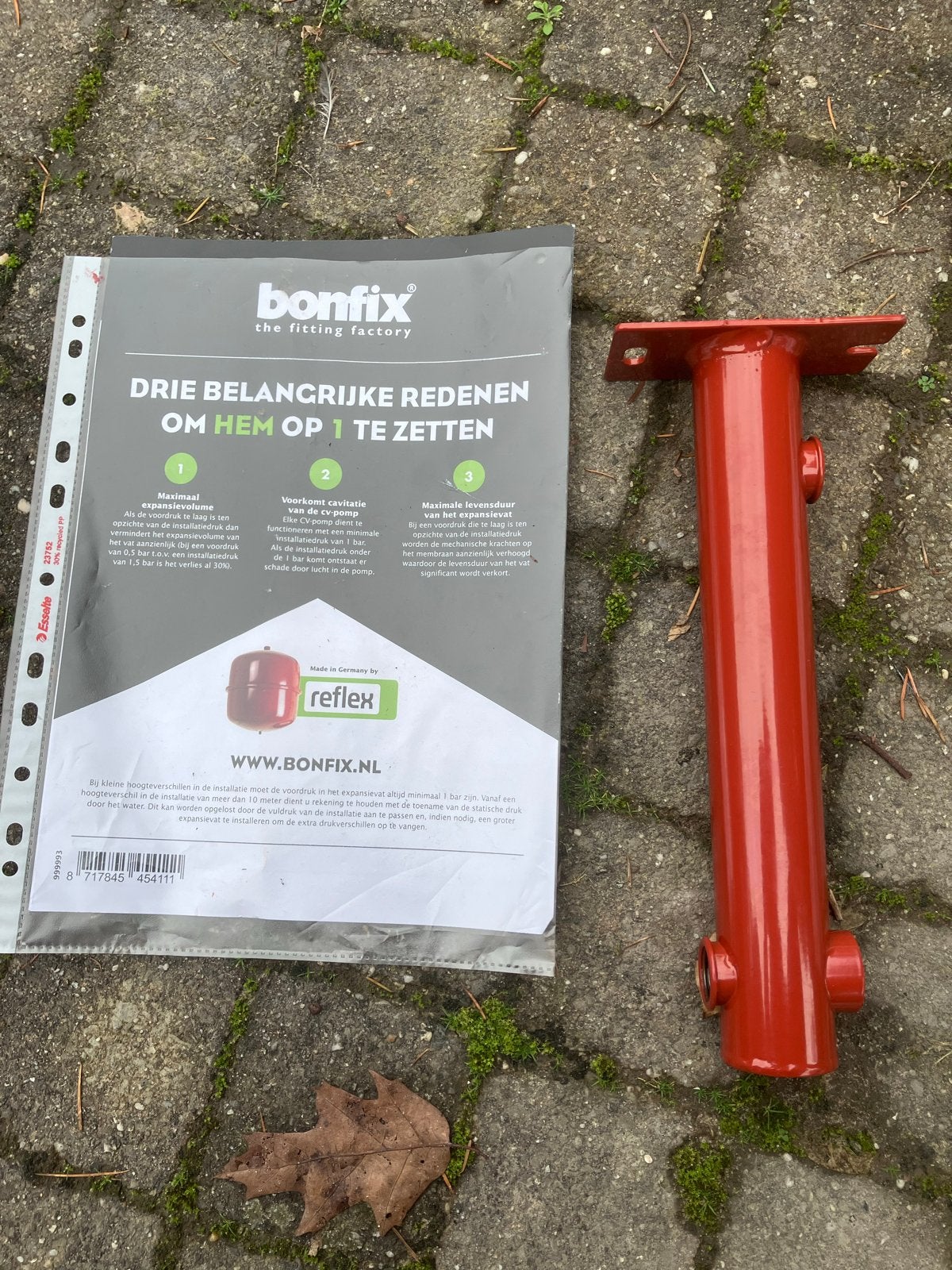 Bonfix Expansievat Aansluiting - Nieuw, Ophalen, 30 tot 80 cm, Overige typen, Nieuw