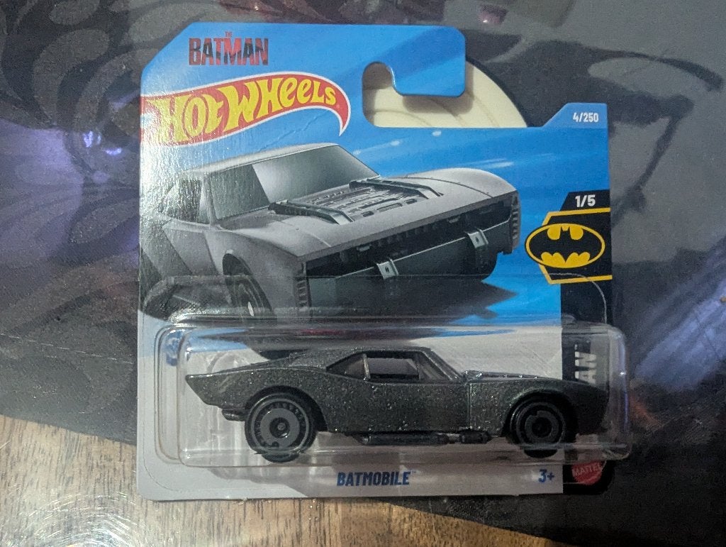Batman - The Batman Batmobile - HW - Nieuw [D/Grijs] - 35, Ophalen, Nieuw, Auto