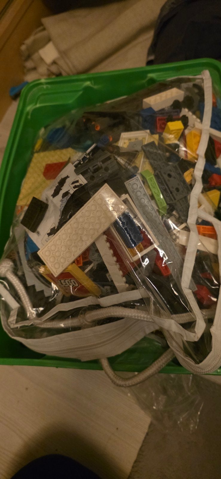 lego, Ophalen