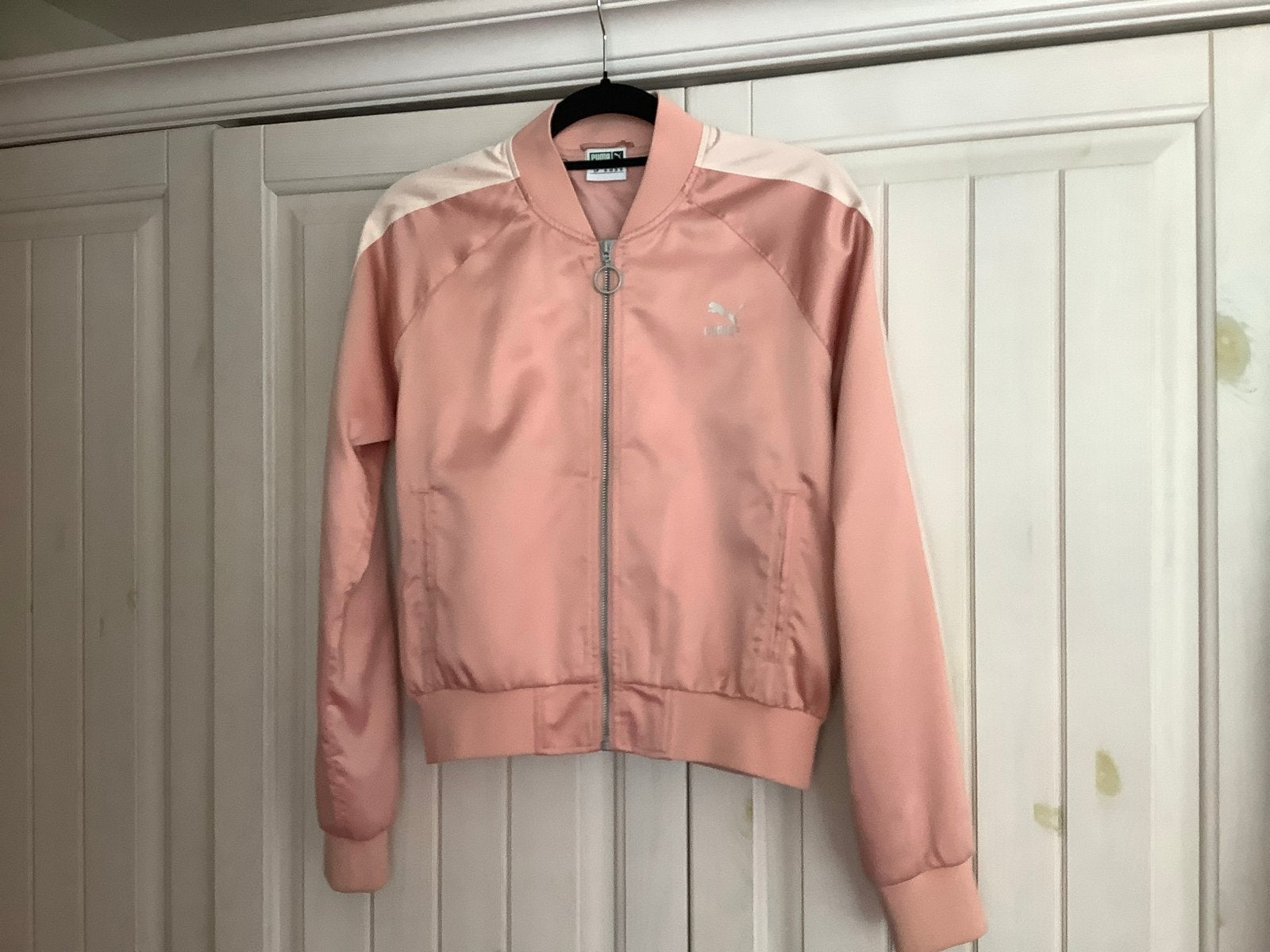 Puma bomberjack roze maat S, Kleding | Dames, Ophalen, Zo goed als nieuw, Maat 36 (S), Roze