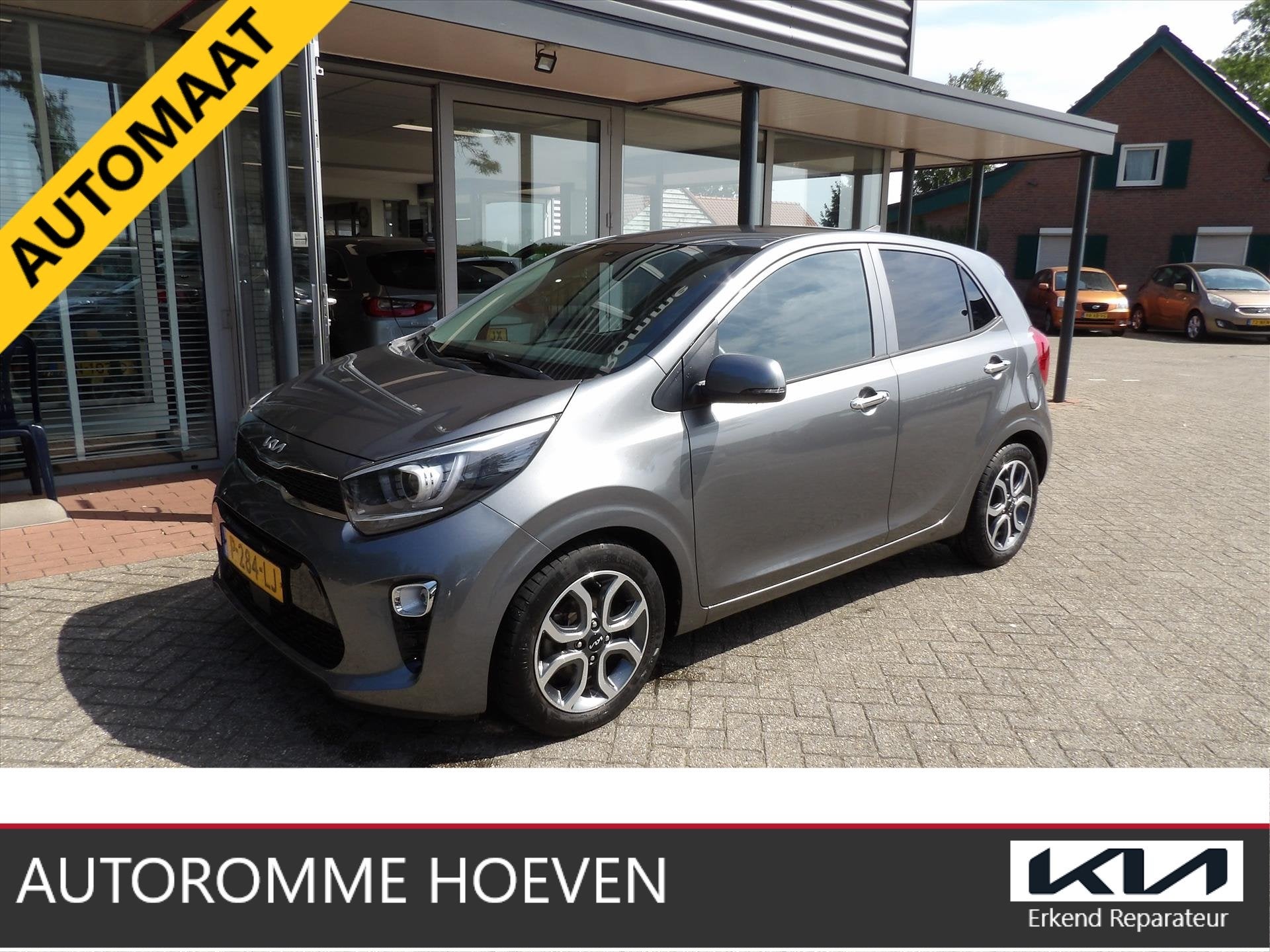 Kia Picanto 1.0 DPi AUTOMAAT DynamicPlusLine Luxe Org. Ned., Auto's, Kia, Bedrijf, Te koop, Picanto, ABS, Achteruitrijcamera, Airbags