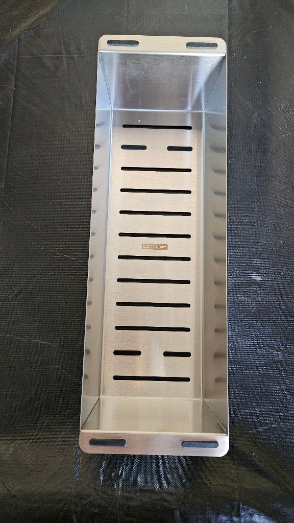 Lorreine Colan (ACCLORIB) spoelbak inzetbakje RVS – nieuw, Huis en Inrichting, Ophalen, Minder dan 50 cm, Lingewei 103-A 4004 LH Tiel Nederland