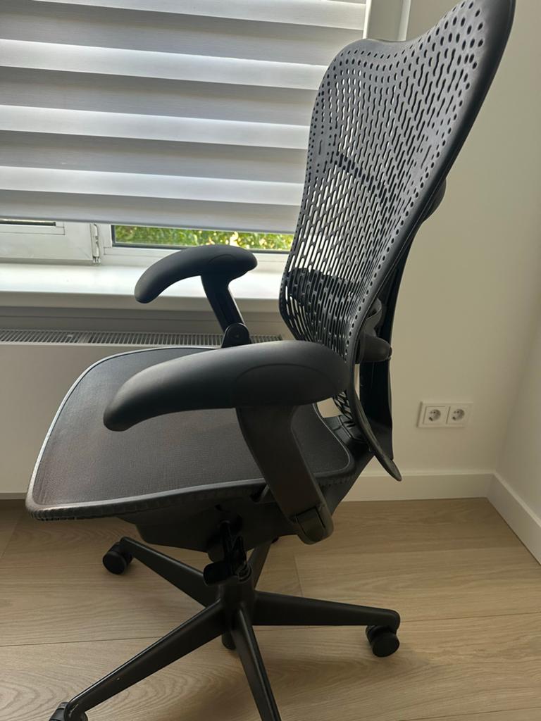 Herman Miller Mirra Bureaustoel, Ophalen, Gebruikt, Zwart, Bureaustoel