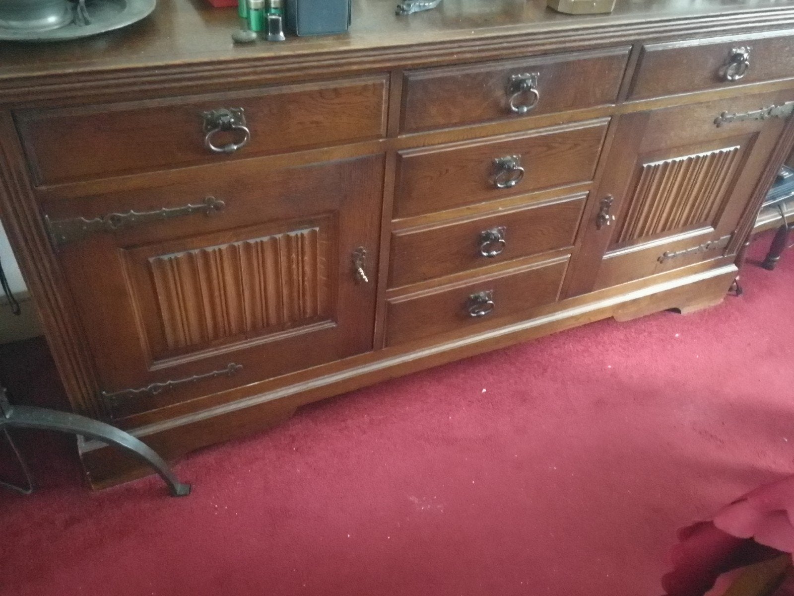 Antiek dressoir, Ophalen, Gebruikt, 50 tot 75 cm, 150 tot 200 cm