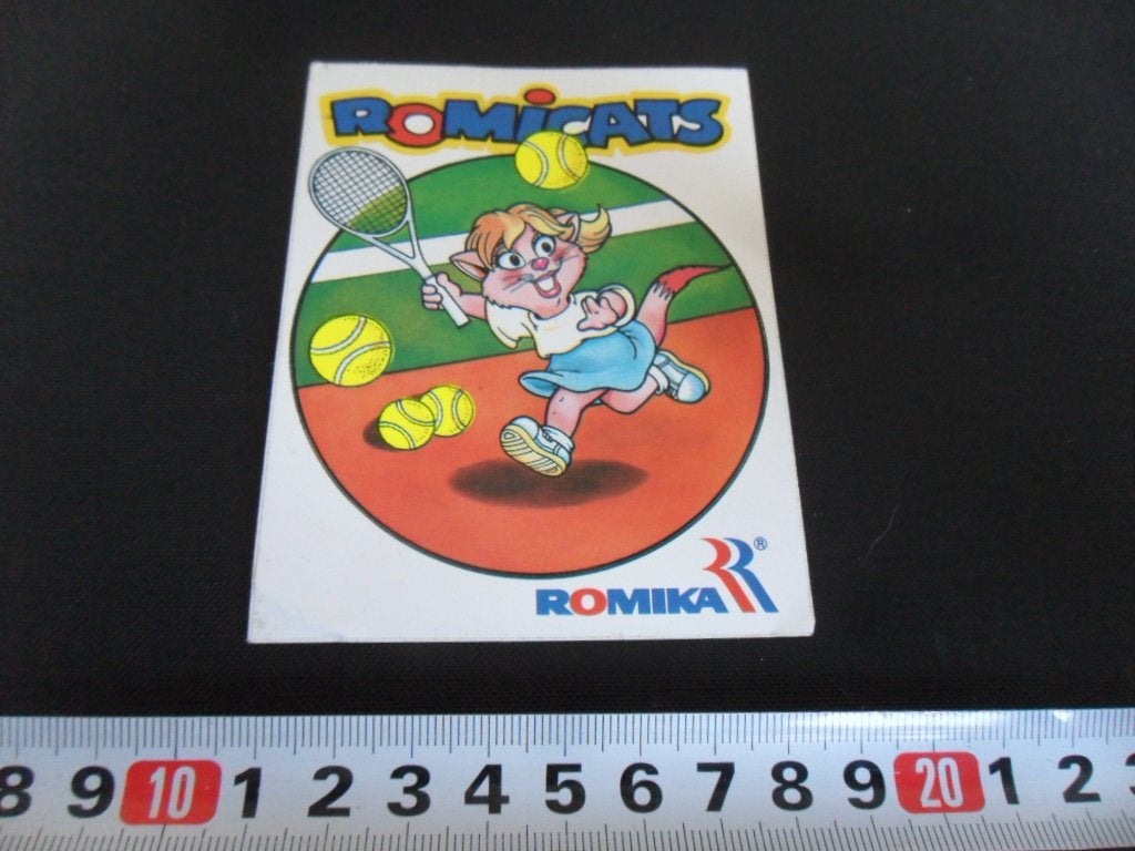 stickers ROMIKA ROMICATS  Tennis  *, Ophalen of Verzenden, Zo goed als nieuw