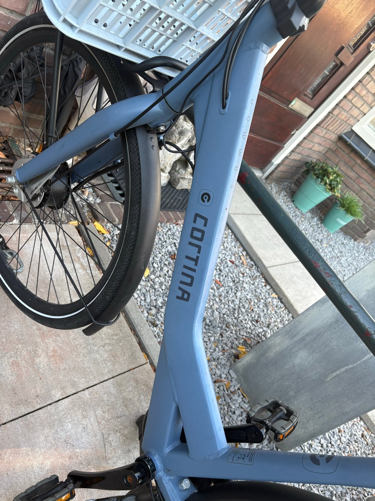 Cortina E-U4 Transport elektrische fiets, Fietsen en Brommers, Elektrische fietsen, Ophalen, Gebruikt, Cortina, 51 tot 55 cm