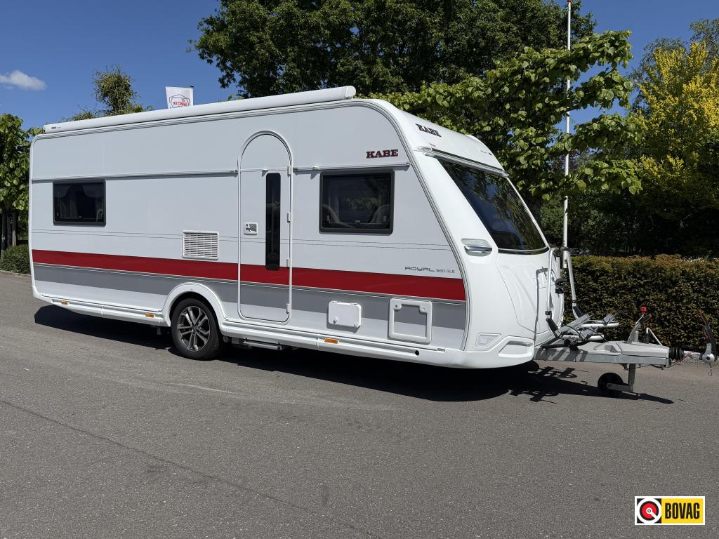 Kabe Royal 560 GLE Mover,Luifel,Alde verwarming,Nieuwstaat, Caravans en Kamperen, Rondzit, Bedrijf, Kabe, Schokbreker