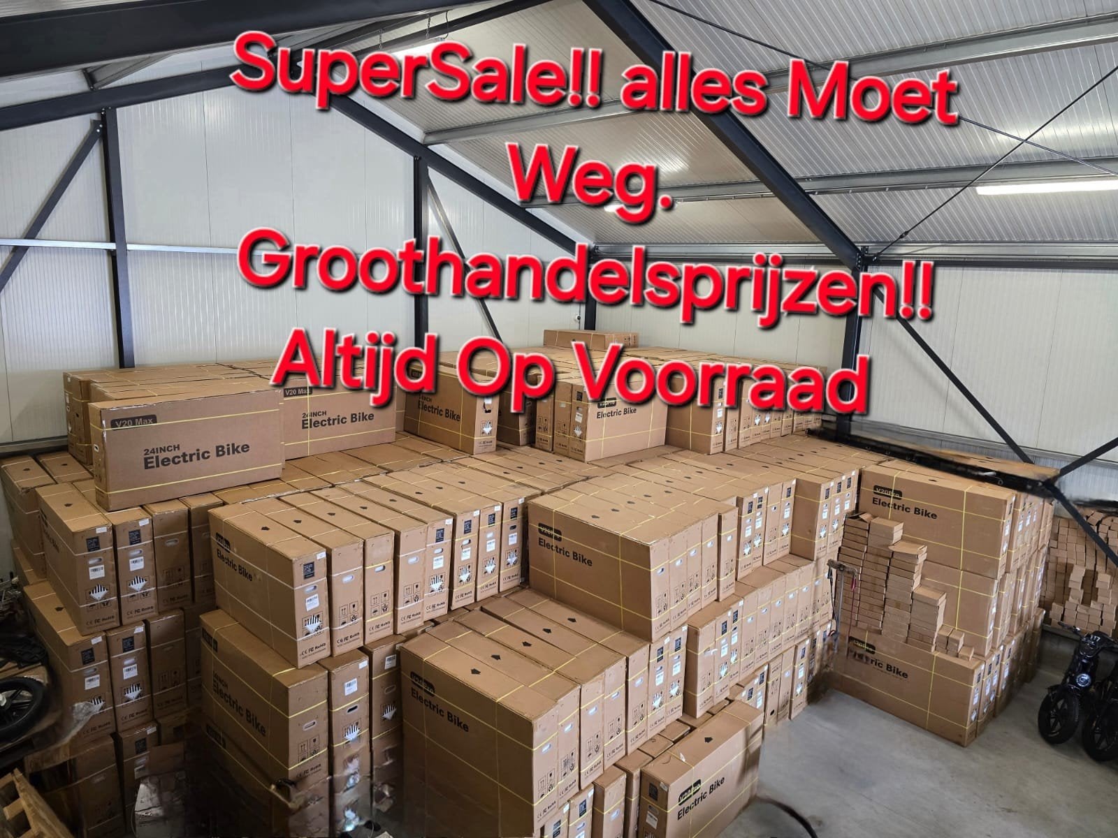 Fatbike V2 Pro 6 Kleur Op Voorraad Montage Gratis, Overige merken, -, -, Nieuw