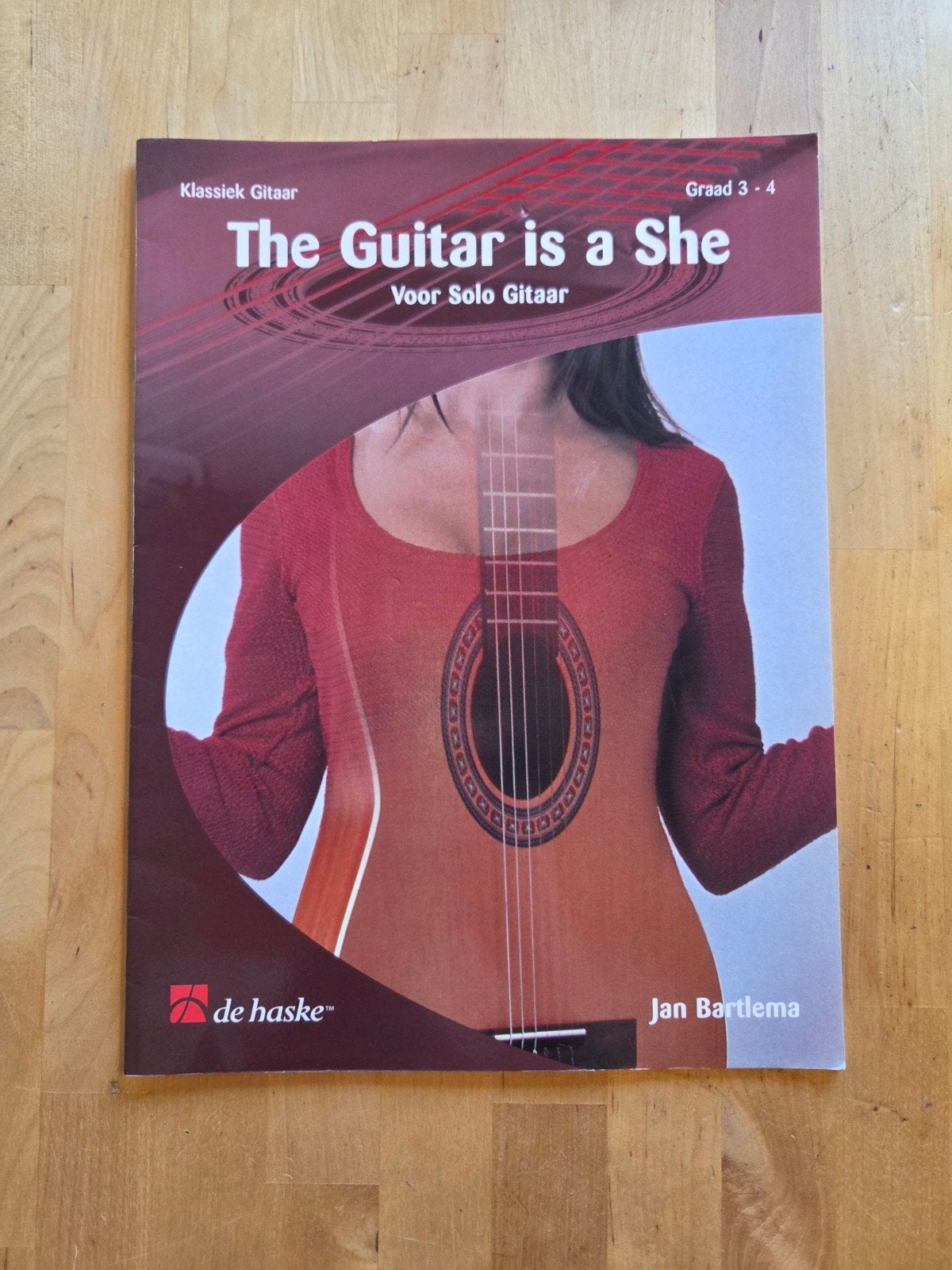 Gitaarboek "The Guitar is a She" - Jan Bartlema (Nieuw), Gitaar, Verzenden, Klassiek, Les of Cursus
