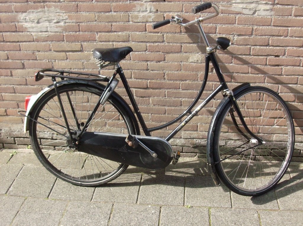 gazelle omafiets, Ophalen, Terugtraprem, Gebruikt, 56 cm of meer