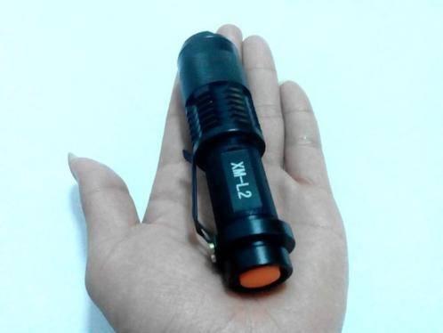 Super zaklamp/zaklantaarn 3500 lumen nieuwe led xm-l2, Ophalen of Verzenden, Nieuw, Batterij