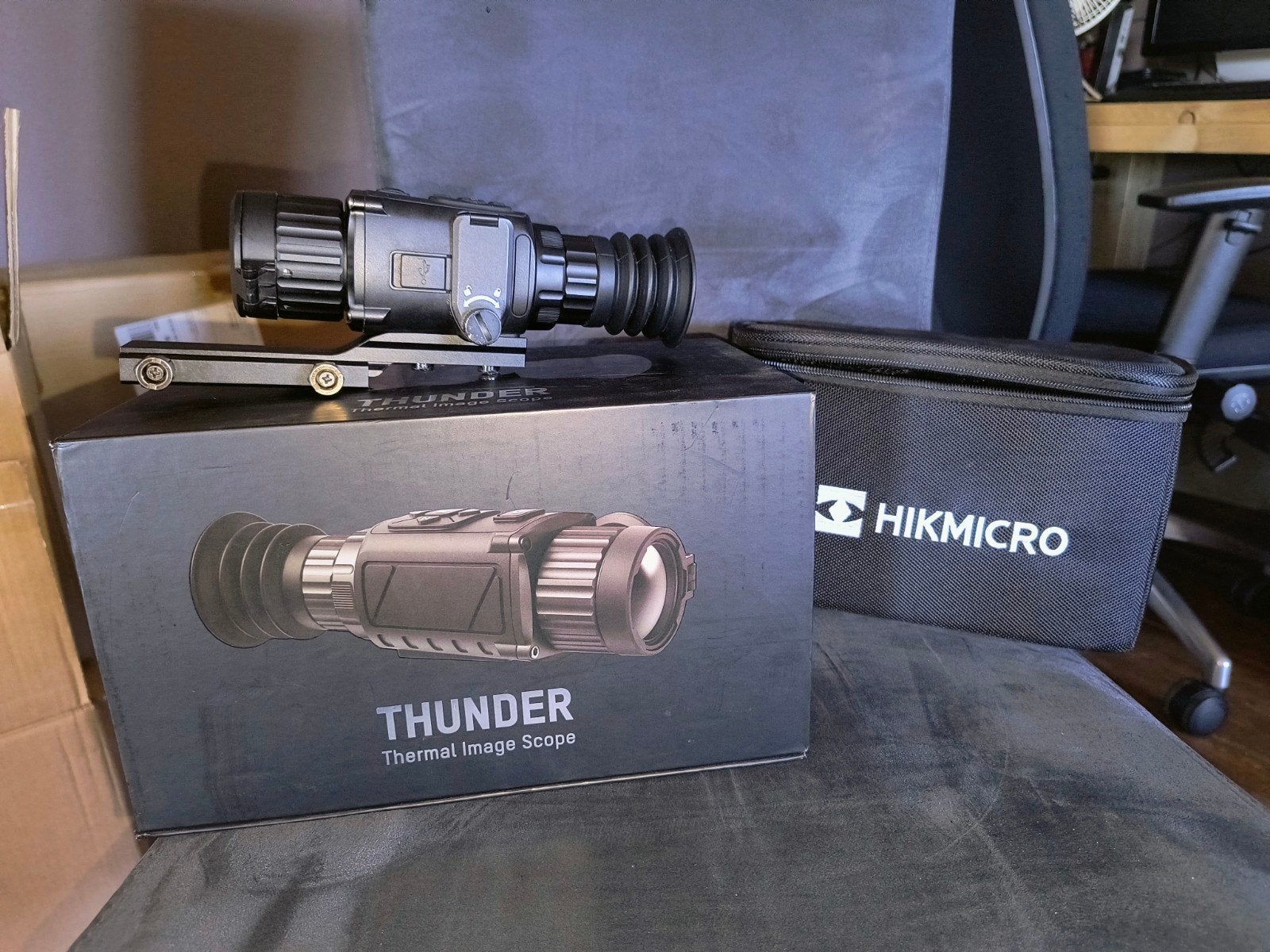 Hikmicro Thunder TH 35, Ophalen, Zo goed als nieuw