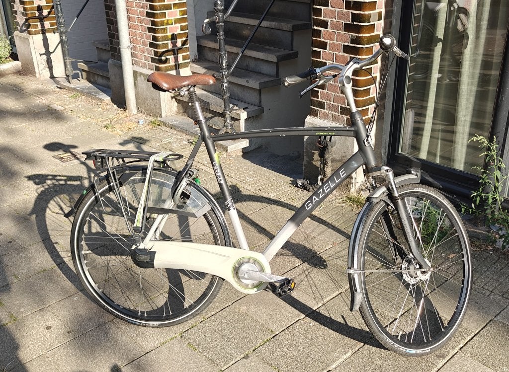 Gazelle herenfiets framemaat 65, 7 versnellingen, Fietsen en Brommers, Ophalen, Gebruikt, Versnellingen, 65 cm of meer