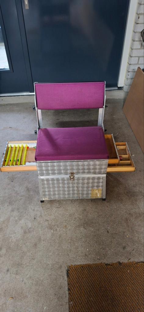Te koop Viskoffer met plateau(met alle steunen), Ophalen, Gebruikt, Overige typen