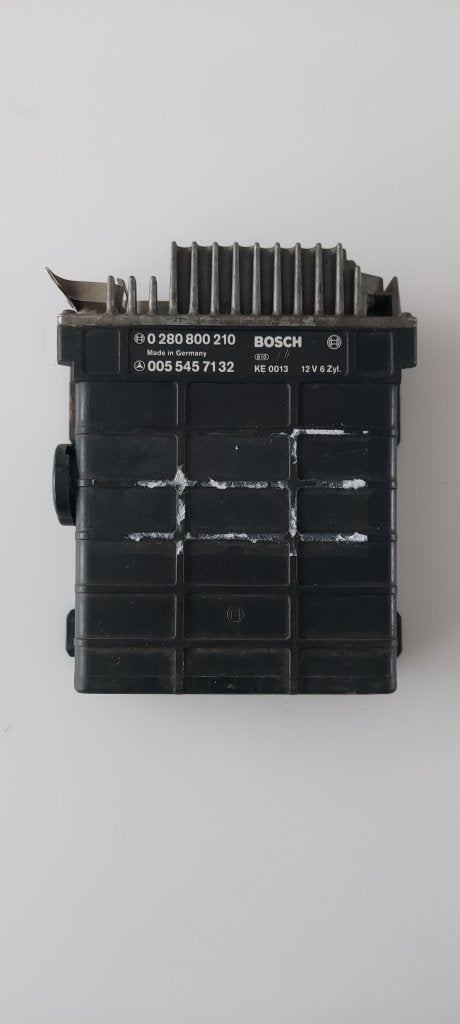ECU Mercedes W126 Bosch 0055457132 260e 260se, Niet ingevuld, Mercedes-Benz, Niet ingevuld, Ophalen of Verzenden