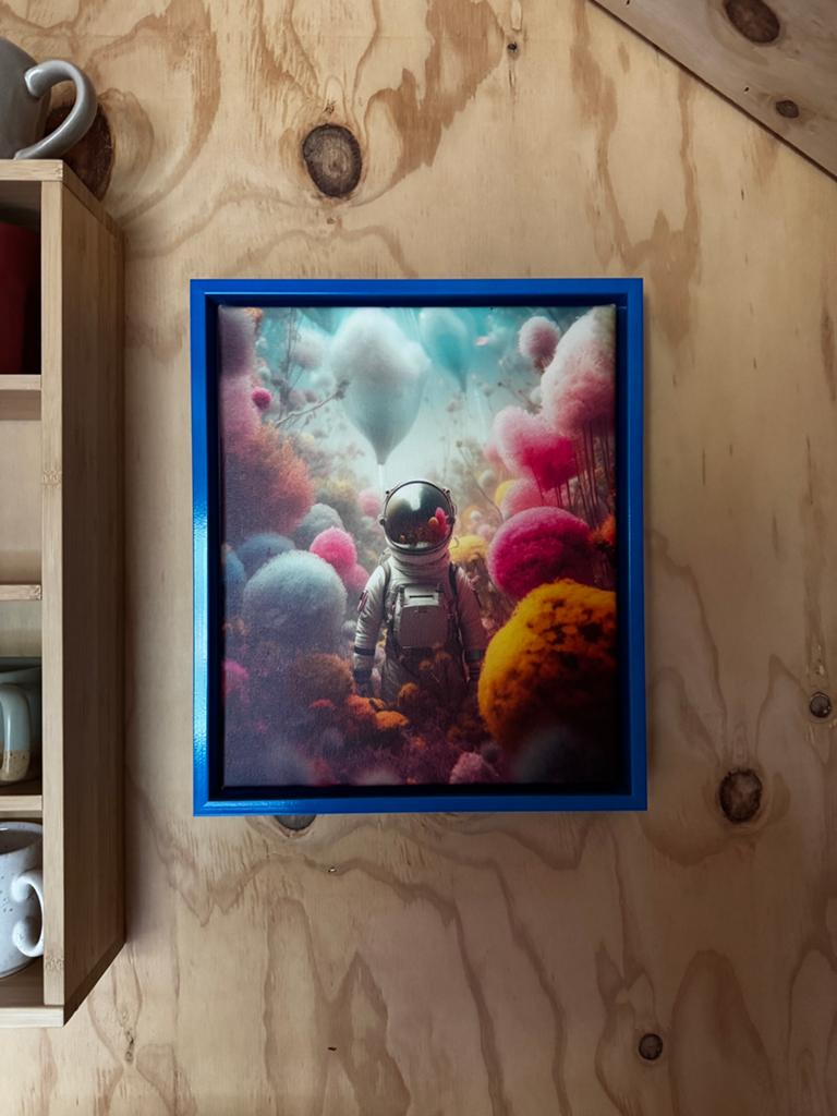 Werk aan de Muur baklijst neon, Ophalen of Verzenden