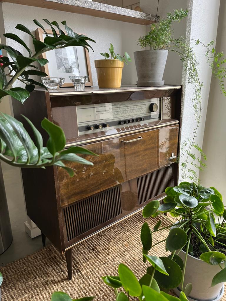 Vintage Grundig radiokastje, Ophalen, Gebruikt