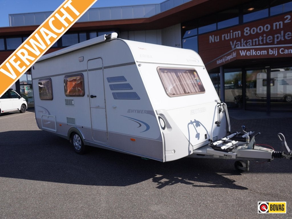 Eriba Living 480 MET MOVER, LUIFEL, AIRCO, Caravans en Kamperen, Caravans, Overige typen, Eriba, Schokbreker, 1000 - 1250 kg