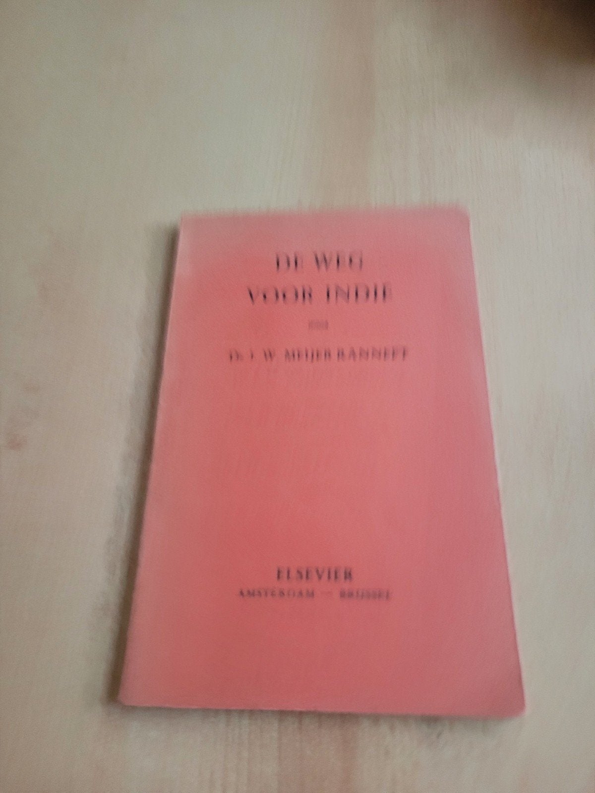 De weg voor Indië, Ophalen of Verzenden