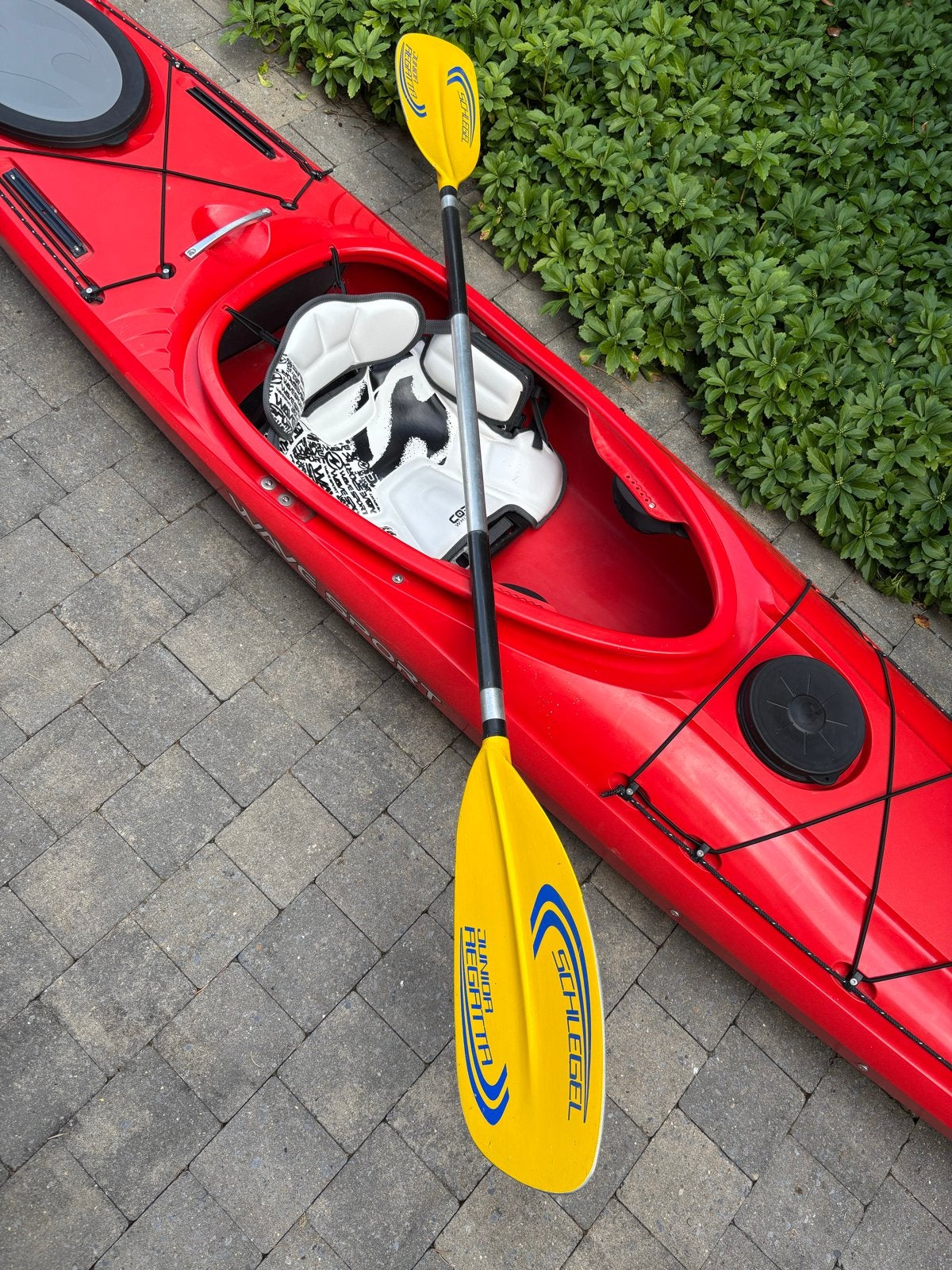 WaveSport Hydra 452 Touring Luxe Kajak met peddel, Ophalen, Zo goed als nieuw, 1-persoons