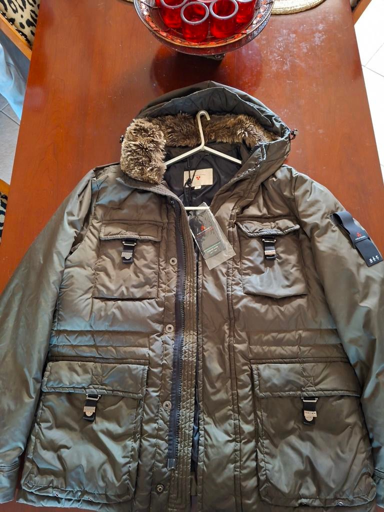 Peuterey Aiptek NB Fur Winterjas Heren - Maat XL, Kleding | Heren, Maat 56/58 (XL), Ophalen of Verzenden, Zo goed als nieuw, Peuterey