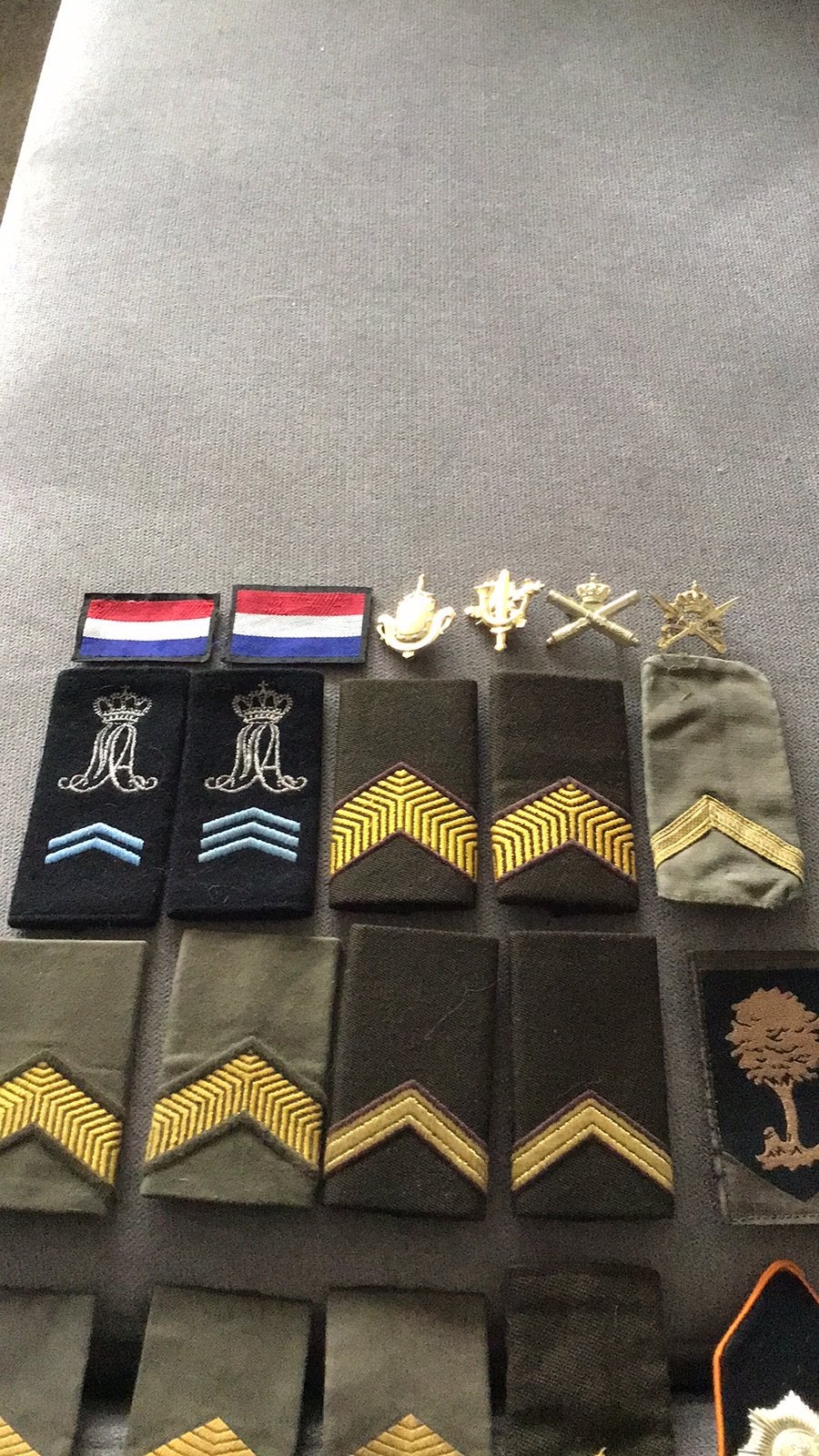 Emblemen en rangen, Verzamelen, Ophalen of Verzenden, Landmacht, Nederland, Lintje, Medaille of Wings