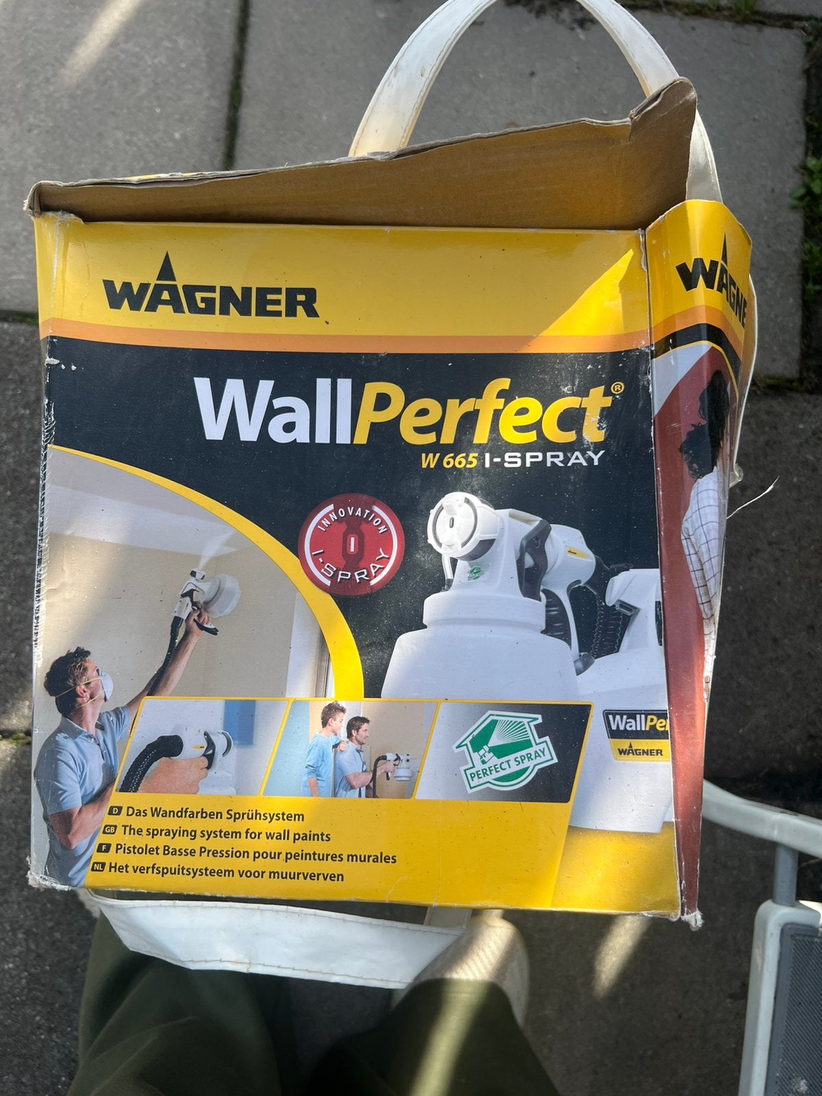 Wagner WallPerfect W 665 i-Spray, Ophalen, Zo goed als nieuw, Verfspuit of Verfpomp