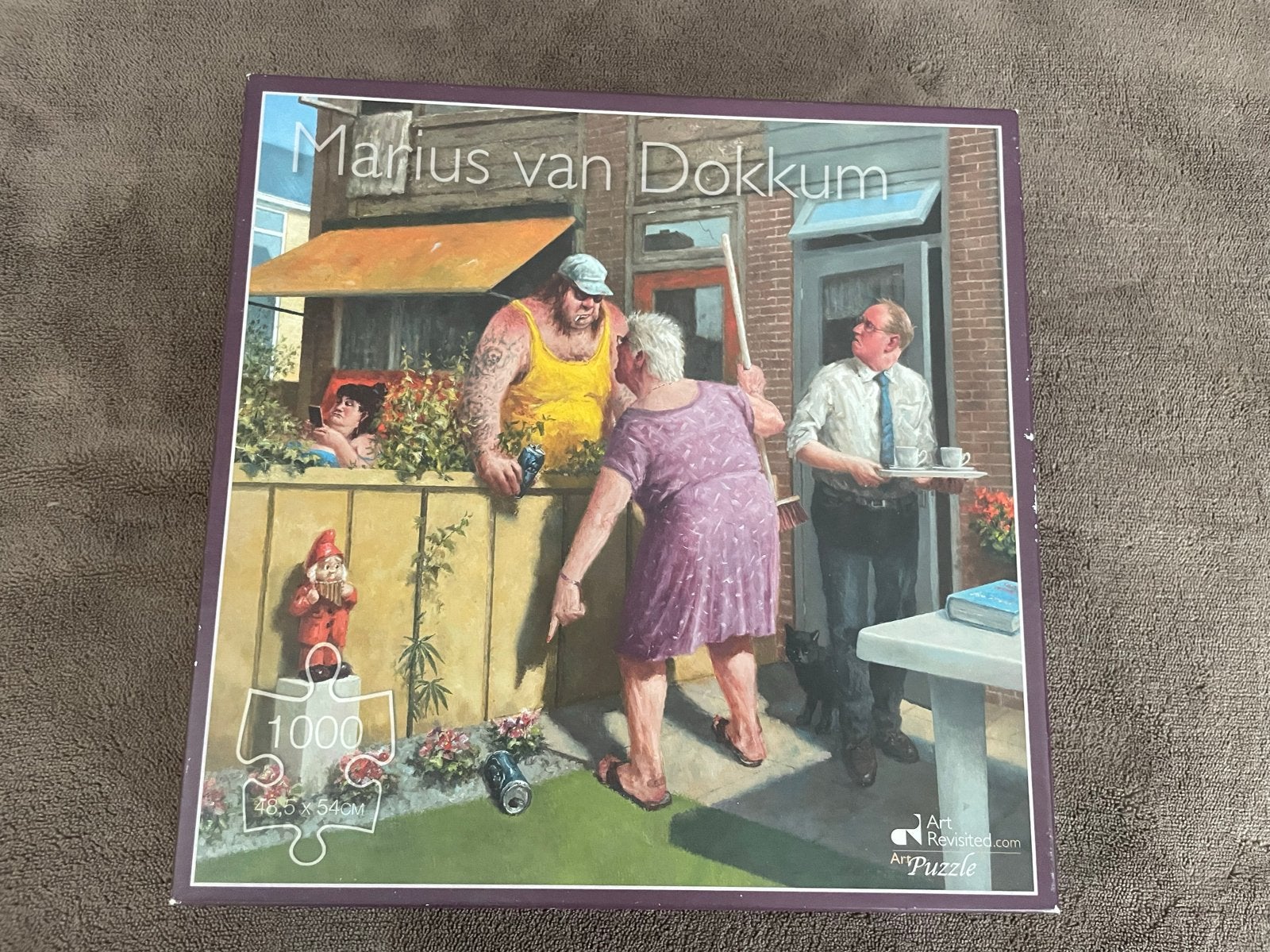 Marius van Dokkum Legpuzzel - 1000 stukjes, Ophalen of Verzenden, 500 t/m 1500 stukjes, Zo goed als nieuw, Legpuzzel