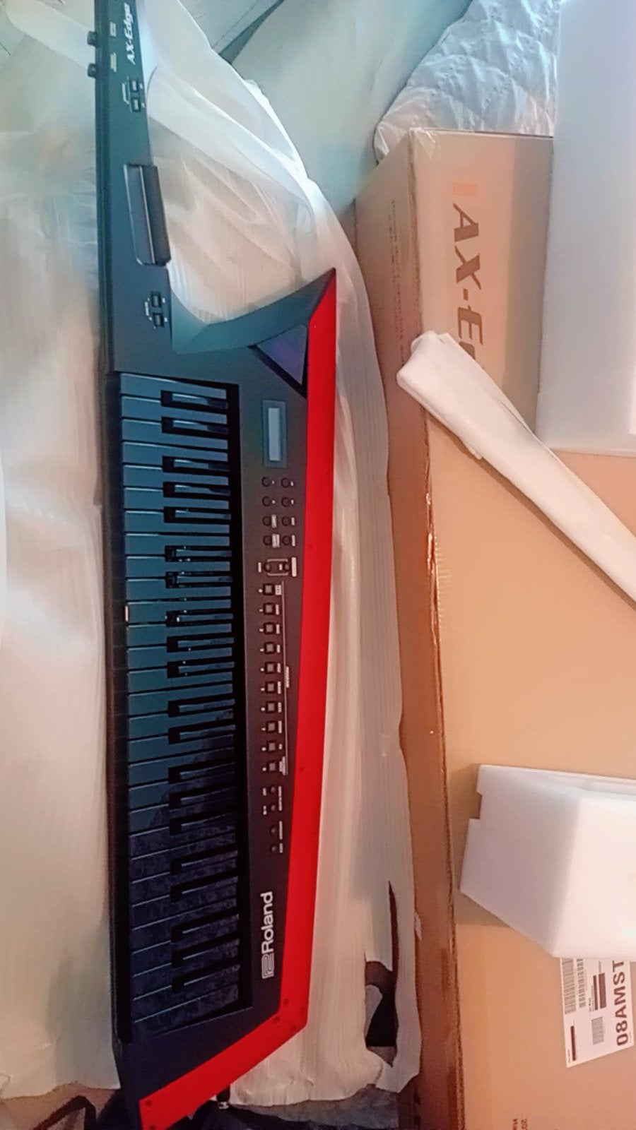 Roland AX-Edge Keytar - Zo goed als nieuw, Muziek en Instrumenten, Keyboards, 49 toetsen, Roland, Ophalen of Verzenden, Zo goed als nieuw