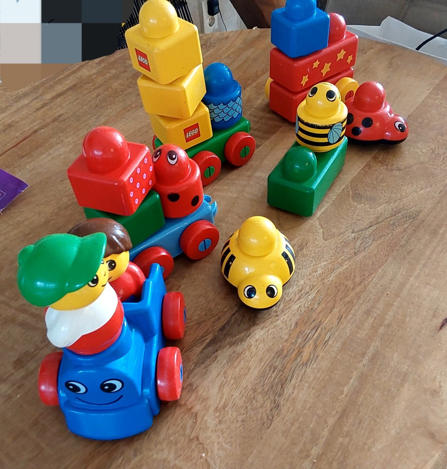 Lego Duplo Primo eerste blokken  🦋, Ophalen of Verzenden, Gebruikt, Overige typen