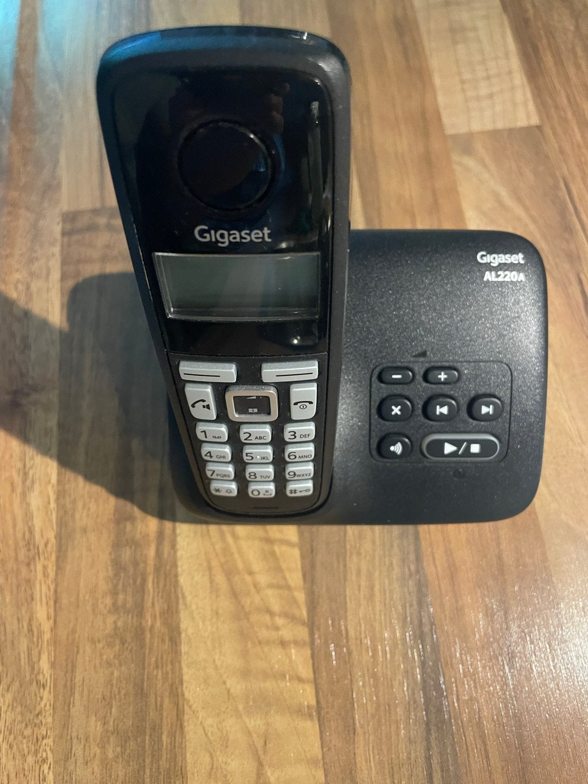 Gigaset AL220A Draadloze Telefoon met Antwoordapparaat, Ophalen, Gebruikt, 1 handset