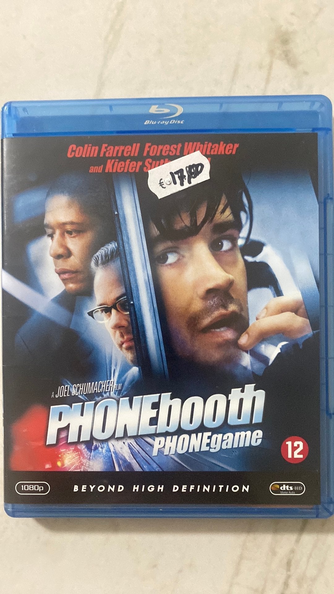 Phonebooth blu ray NL versie phone booth, Ophalen of Verzenden, Zo goed als nieuw, Horror