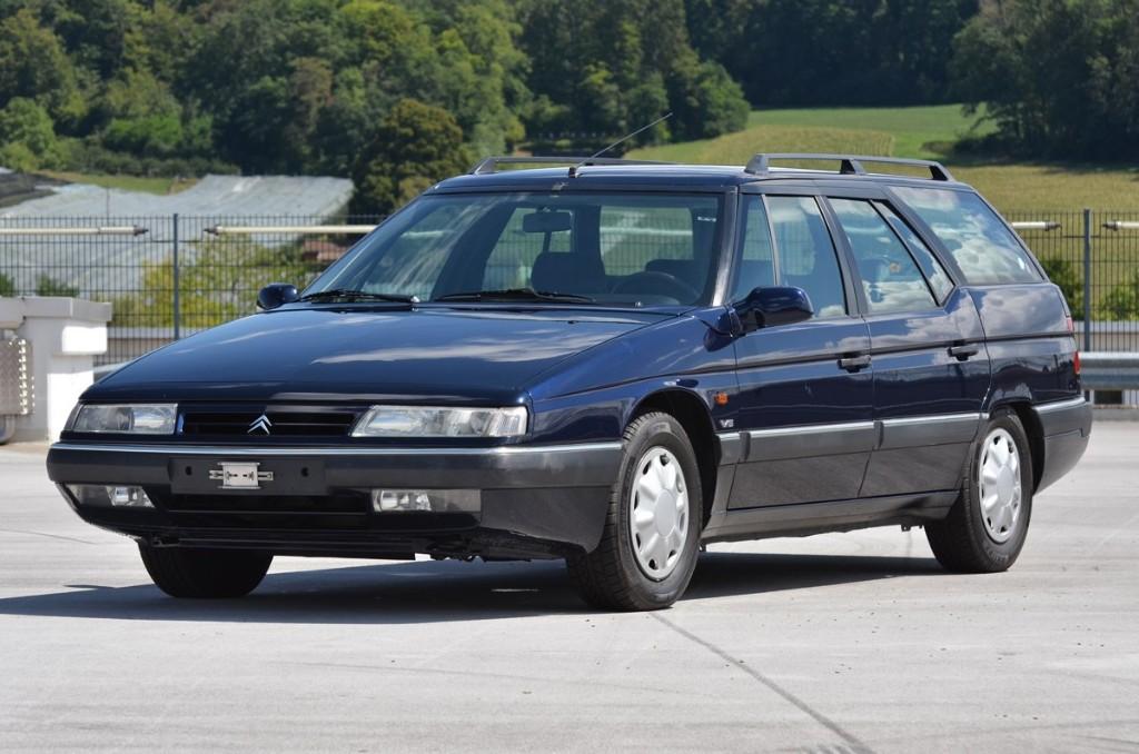 Citroën XM Break V6, Auto's, 1490 kg, Blauw, Stationwagon, Grijs