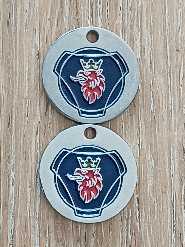 1 winkelwagenmuntje Scania winkelwagenmunt, Verzamelen, Ophalen of Verzenden