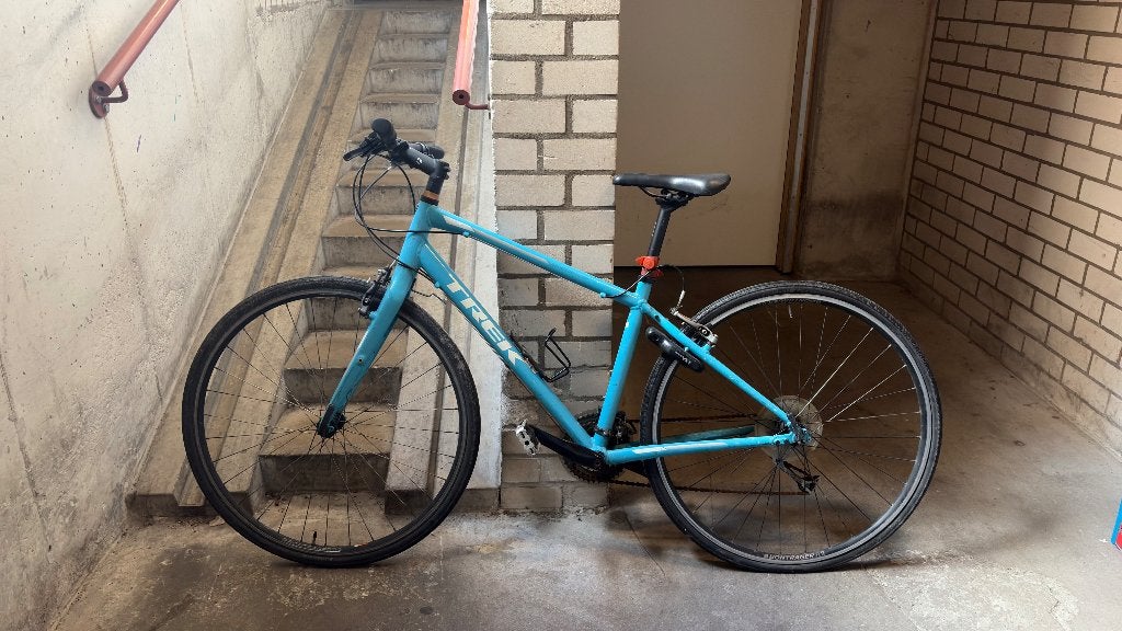 Hybride Trek Fiets FX 3 WSD, 17 inch (HEEFT ONDERHOUD NODIG), Fietsen en Brommers, Gebruikt, Minder dan 49 cm, Overige maten, Meer dan 20 versnellingen