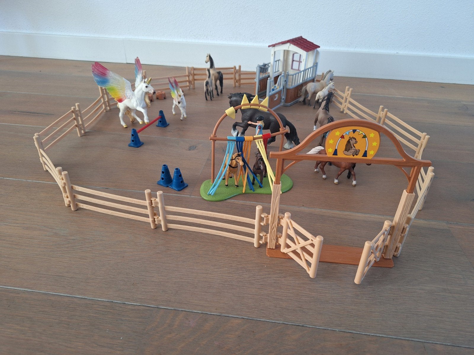Schleich paarden set, Ophalen, Zo goed als nieuw, Jongen of Meisje