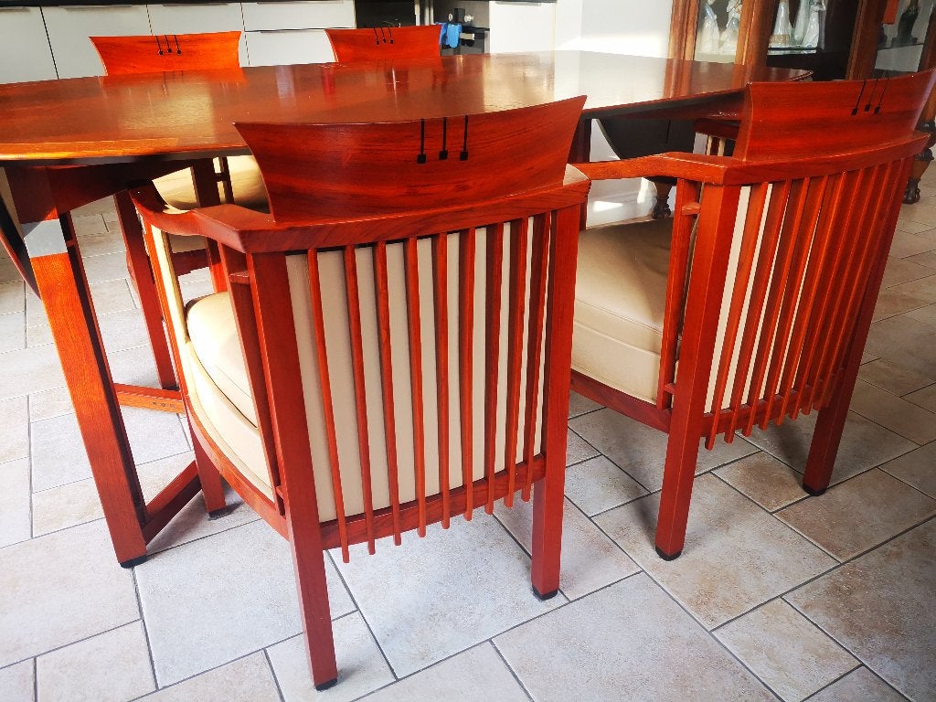 4 Schuitema Art Deco Decoforma Stoel eetkamerstoel fauteuil, Ophalen