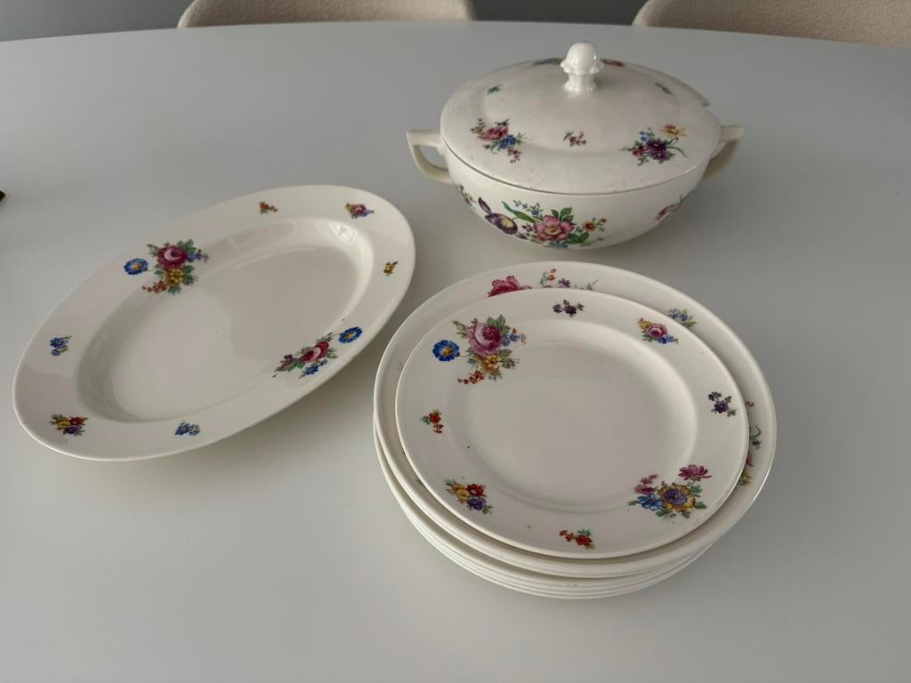 Petrus Regout Boudewijn servies, Antiek en Kunst, Antiek | Servies los, Ophalen
