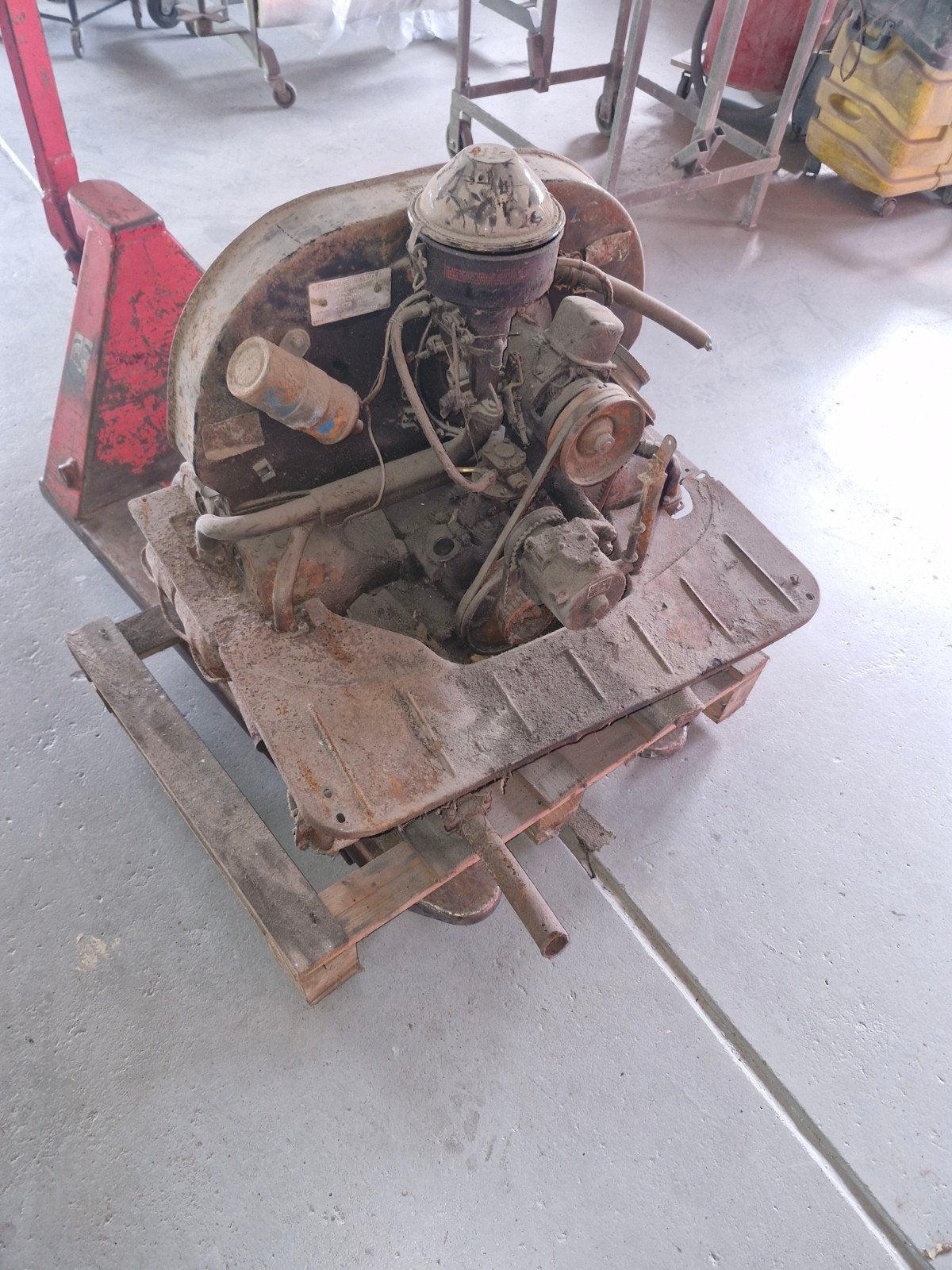 VW 1200cc Industriemotor 1968, Ophalen, Volkswagen