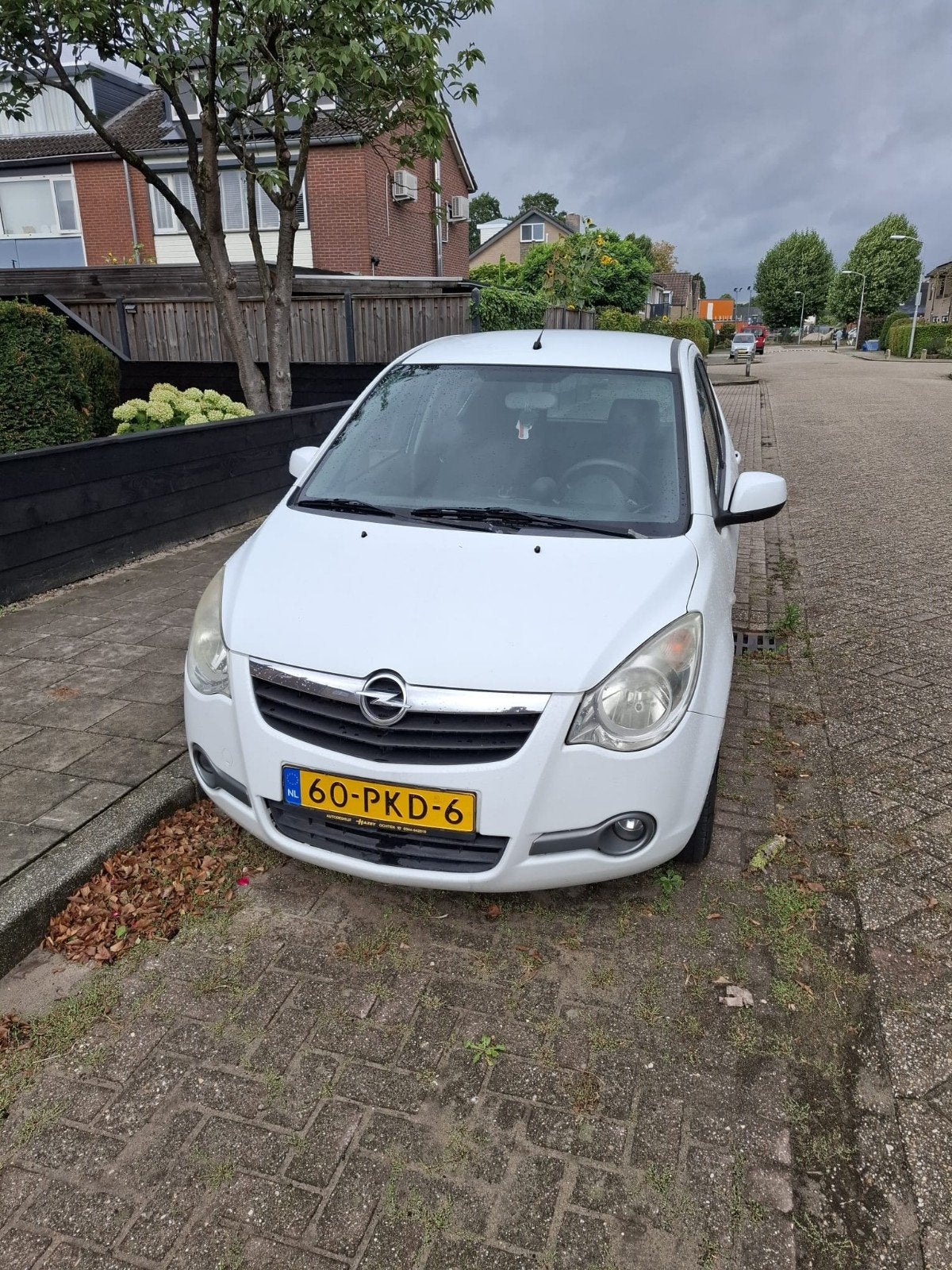 Opel Agila 1.0  2011 Wit met airco, 31 €/maand, Origineel Nederlands, Handgeschakeld, Particulier
