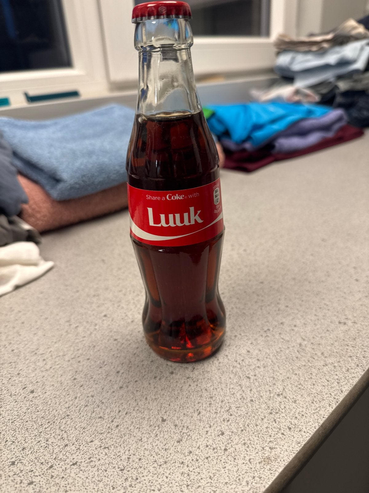 Coca cola flesje Luuk, Ophalen of Verzenden, Nieuw
