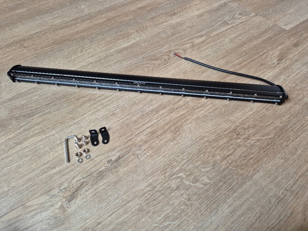 LED balk werklamp licht verstraler mistlamp 26”/ 66 cm 1 rij, Ophalen of Verzenden