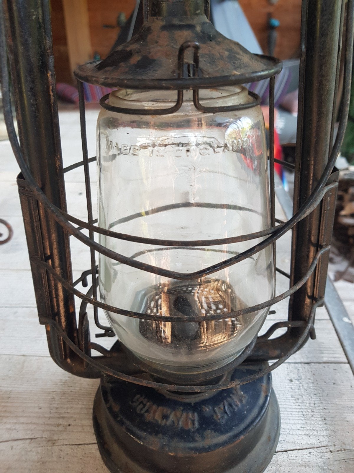 Stormlamp, Antiek en Kunst, Ophalen of Verzenden